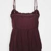 Hauts Anna Field CAMI Bordeaux Femme | YWH-6261223